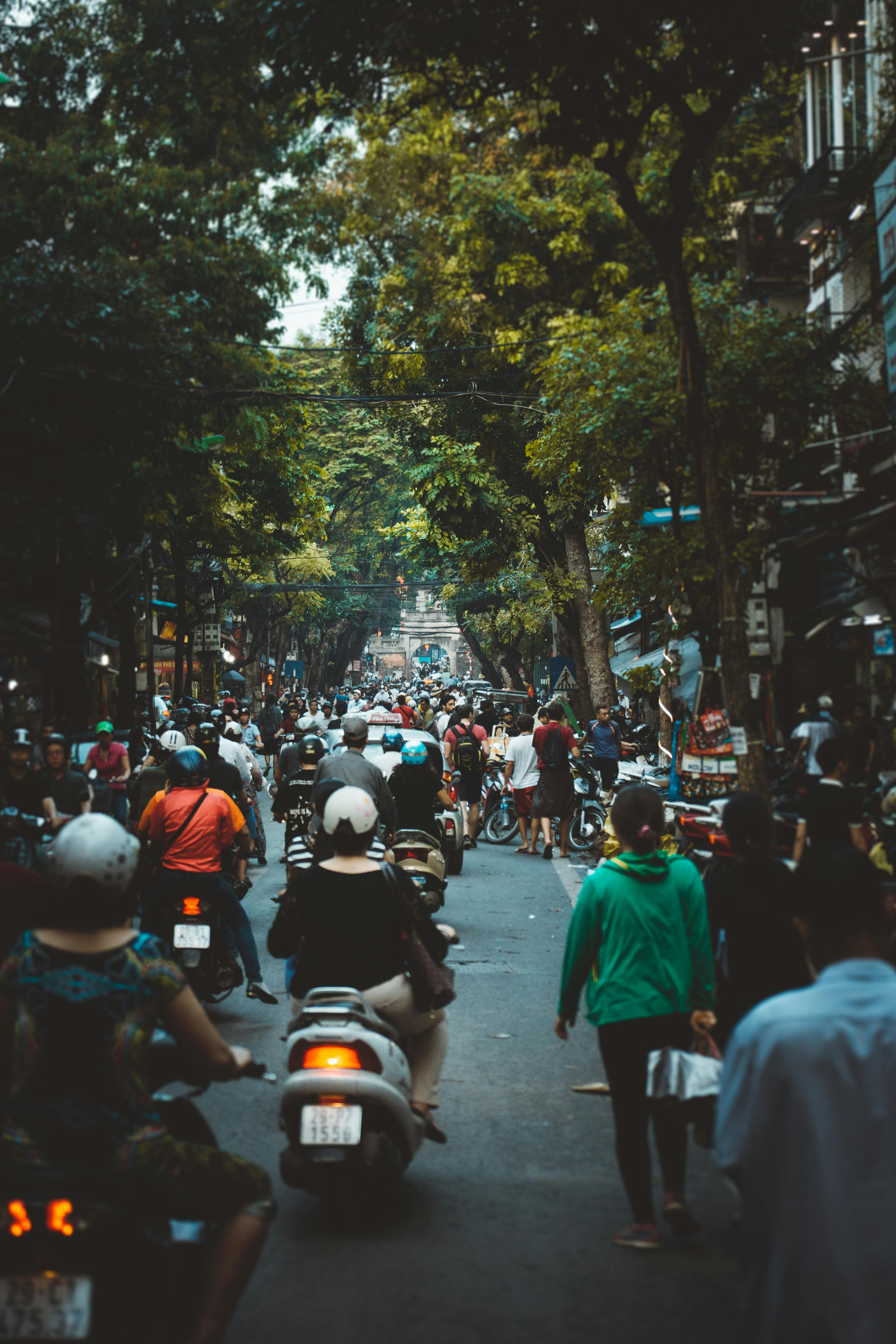 people walking on street during daytime